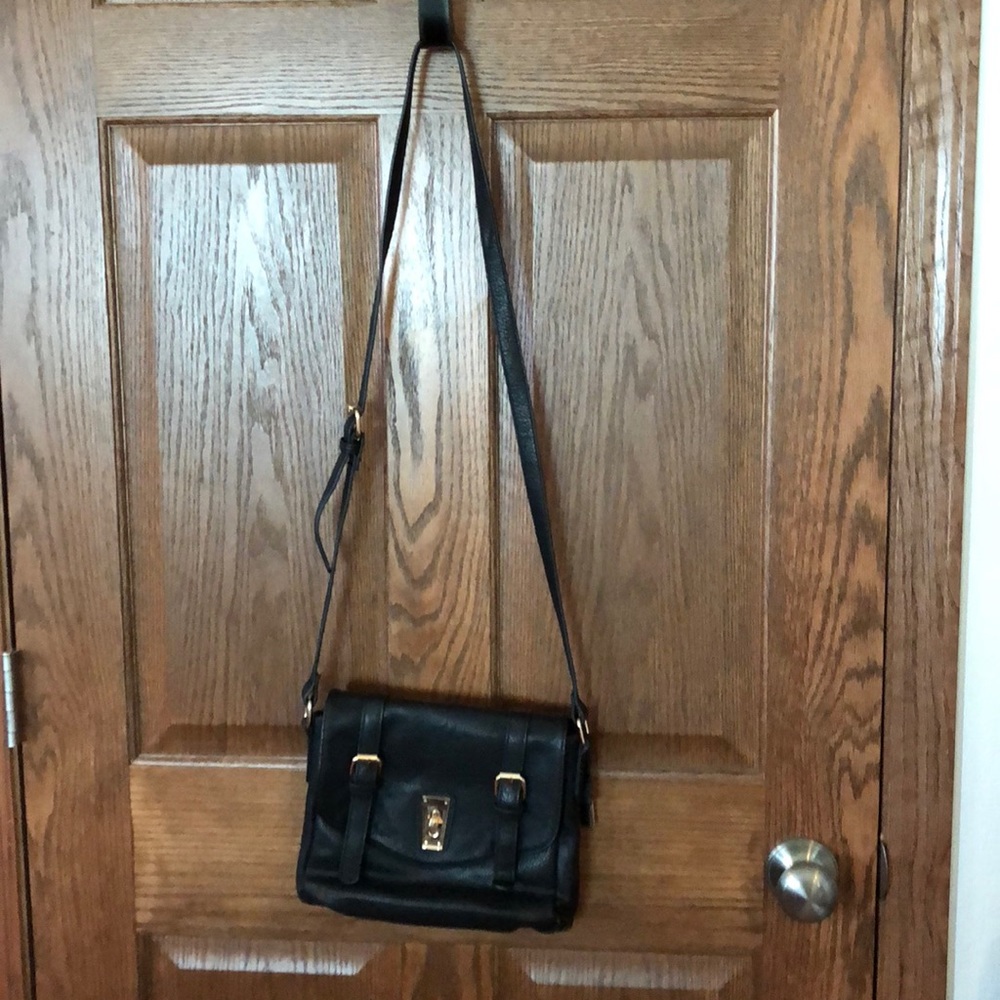 Black crossbody bag